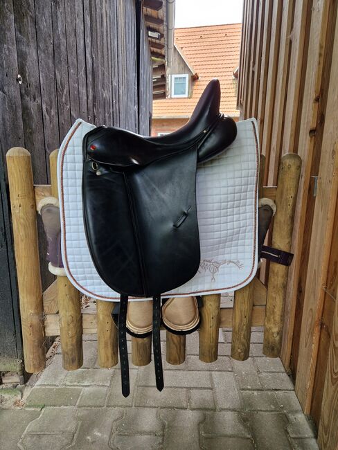 Albion Dressursattel SLK MW 17 Zoll mittlere kammer, Albion  Slk, K. Werner, Dressursattel, Westerwalsede, Abbildung 3