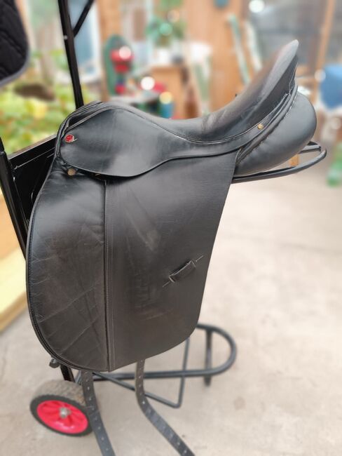 Albion Dressursattel 17 Zoll schwarz, Albion Style, H.Nagel , Dressage Saddle, Lehe