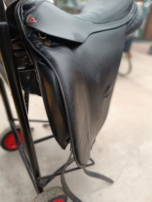 Albion Dressursattel 17 Zoll schwarz, Albion Style, H.Nagel , Dressage Saddle, Lehe, Image 4