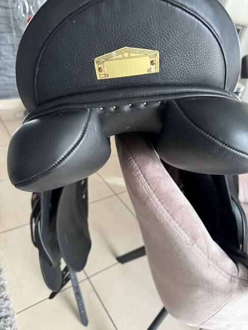 Dressursattel Albion, Albion  SLK LH NS , Nancy Weitzel, Lambskin Pad, Babenhausen, Image 5