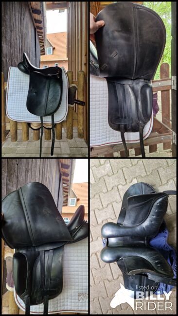 Albion Dressursattel SLK MW 17 Zoll mittlere kammer, Albion  Slk, K. Werner, Dressage Saddle, Westerwalsede, Image 12