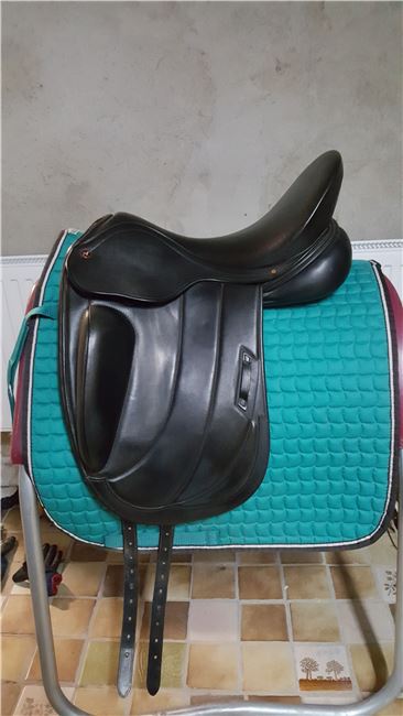 Albion Fabrento 17,5 Kmmer MW inkl RG, Albion Fabrento, Nadja Walter-Fuchs, Dressage Saddle, Rehhorst, Image 2