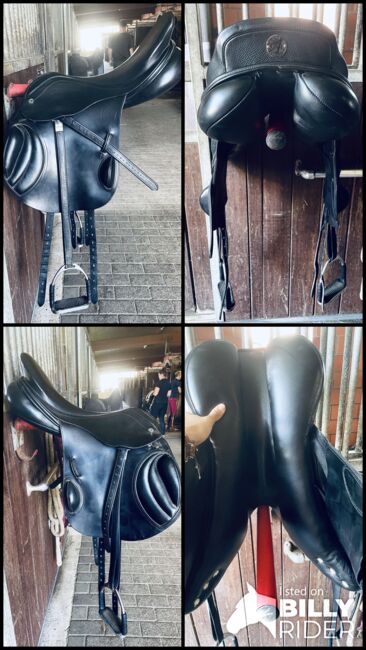 Sehr gut erhaltener Albion Springsattel abzugeben, Albion K3, Laura, Jumping Saddle, Berlin, Image 6