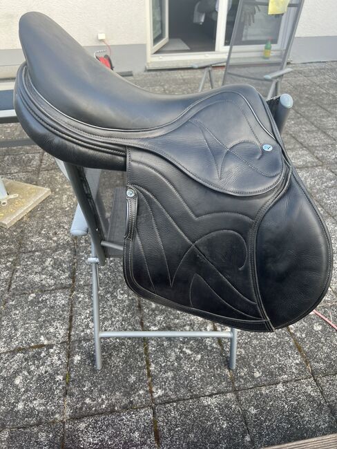 Albion Springsattel, Albion  Springsattel Evolve Elite Lux , Chantal Krieger , Jumping Saddle, Mogendorf, Image 3