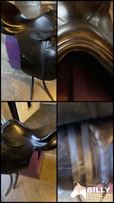 Albion K2 Black Dressage Saddle 17.5 MM, Albion K2, Kate, Dressursattel, Lincoln, Abbildung 11