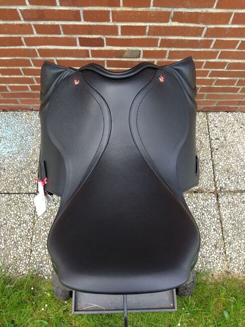 Albion K2 New Adjusta Jump Springsattel 17,5 Zoll Kammer MW schwarz, Albion K2 New Adjusta, Rabea, Jumping Saddle, Südermarsch, Image 11