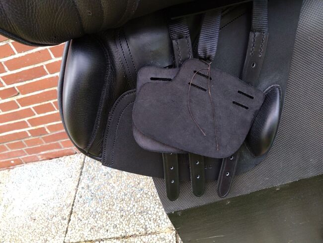 Albion K2 New Adjusta Jump Springsattel 17,5 Zoll Kammer MW schwarz, Albion K2 New Adjusta, Rabea, Jumping Saddle, Südermarsch, Image 8