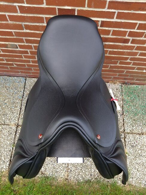 Albion K2 New Adjusta Jump Springsattel 17,5 Zoll Kammer MW schwarz, Albion K2 New Adjusta, Rabea, Jumping Saddle, Südermarsch, Image 12
