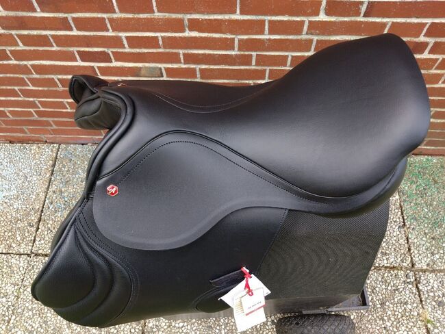 Albion K2 New Adjusta Jump Springsattel 17,5 Zoll Kammer MW schwarz, Albion K2 New Adjusta, Rabea, Jumping Saddle, Südermarsch, Image 15