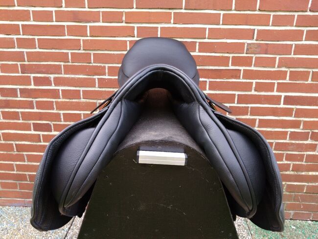 Albion K2 New Adjusta Jump Springsattel 17,5 Zoll Kammer MW schwarz, Albion K2 New Adjusta, Rabea, Jumping Saddle, Südermarsch, Image 9