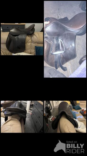 Albion selector saddle 17.5” medium, Albion  Sector , Siubhan, Vielseitigkeitssattel (VS), Earby , Abbildung 6