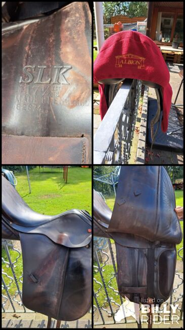Albion SLK 17,5 LH NW, Albion SLK, Silvia , Dressage Saddle, Brekendorf, Image 12