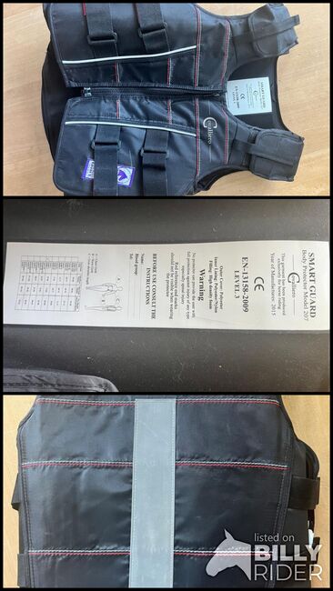 Rundumprotektor, Covalliero 207, Iris Seidl, Safety Vests & Back Protectors, Scharfling, Image 4