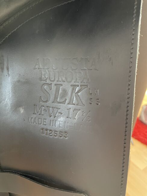 fast neuwertigen Albion Dressursattel zu verkaufen, Albion  SLK (neues Modell), Katharina , Dressage Saddle, Schwedeneck, Image 7