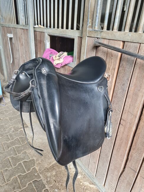 "Alpha Vaquero 19 Zoll, Juchtenleder, Iberosattel v Sommer Alpha Vaquero, Birgit Schwirn, All Purpose Saddle, Neuss, Image 7