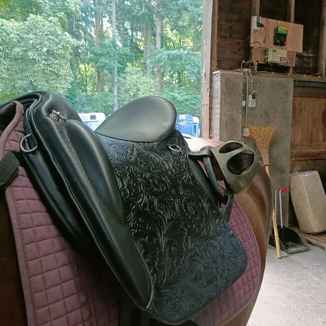 Alpha vaquero Iberosattel, Iberosattel  Alpha vaquero , Brenda Nessen, Other Saddle, Dieren, Image 4