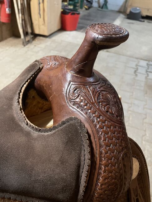 AM Saddleworld Pro Octagon, AM Saddleworld AM Saddleworld Pro Octagon, Bianca, Western Saddle, Sonnen, Image 10