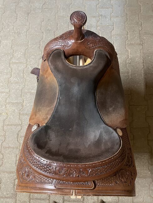 AM Saddleworld Pro Octagon, AM Saddleworld AM Saddleworld Pro Octagon, Bianca, Western Saddle, Sonnen