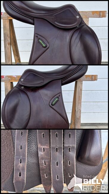 Amerigo Basso Springsattel, Amerigo Basso, N.Gaum, Jumping Saddle, Neufra, Image 4