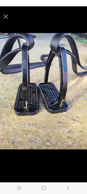 Amerigo Black Stirrup Irons, Amerigo , Amy Donnelly, Pozostałe, Stamullen