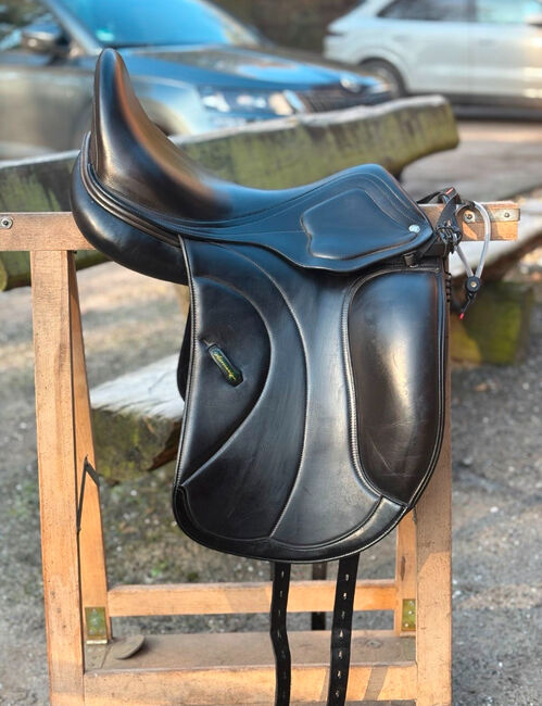 Amerigo Cervia Dressursattel, 17.5", Kammer M, top Zustand!, Amerigo Cervia, Nele Reimers, Dressage Saddle, Hanstedt, Image 4