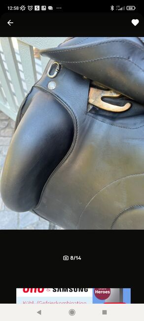 Amerigo Cervia Siena Pinerolo, Amerigo  Cervia Siena pinerolo , Anja , Dressage Saddle, Offenburg, Image 7