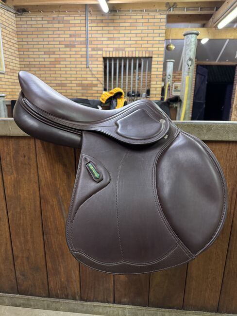 Amerigo DJ, 17,5 Inch Pinerolo, Amerigo DJ , Robin , Jumping Saddle, Hoogeveen, Image 7