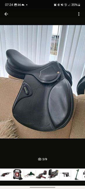 Amerigo DJ Largo 17,5 M Bj 20 NP 4800 Springsattel, Amerigo  Dj largo , Katharina , Jumping Saddle, Geislingen, Image 4