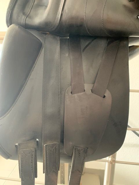 Amerigo Dressursattel 17,5“ Cervia/Pinerolo, schwarz, Amerigo Cervia/Pinerolo, Jürgen Arendt, Dressage Saddle, Altenberge, Image 2