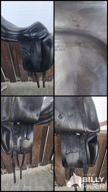 Amerigo Dressursattel 18 Zoll, Amerigo  Pinerolo Classic, Maike Duarte, Dressage Saddle, Hessisch Lichtenau, Image 8