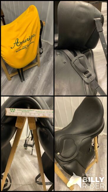 Amerigo Dressursattel Classic Dressage Pinerolo, Amerigo Classic Dressage Pinerolo, VK, Dressage Saddle, Haan, Image 11