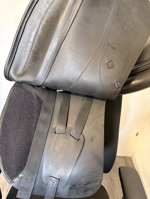 Amerigo Dressursattel, Amerigo  Pinerolo, Menzel , Lambskin Pad, Bruchköbel , Image 3