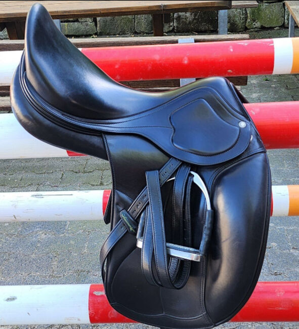 Amerigo Dressursattel, Amerigo Pinerolo, Privat, Dressage Saddle, Hirschhorn , Image 2