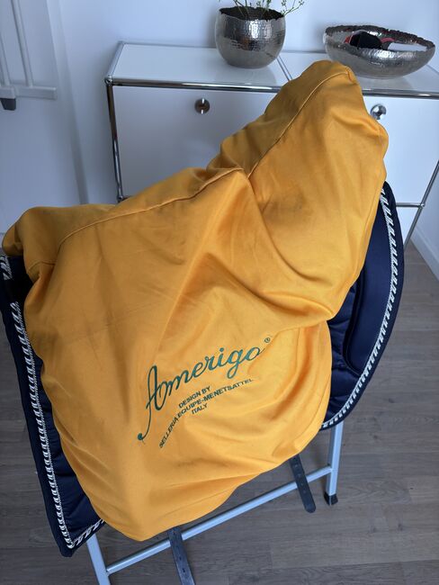 Amerigo Dressursattel Siena Cervia, Pinerolo 17 Zoll in schwarz, Amerigo Siena Cervia, Pinerolo, Stefanie de Jager, Dressage Saddle, Heidelberg