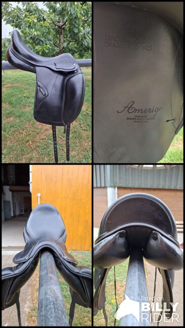 Amerigo Dressursattel 18 Zoll, Amerigo Pinerolo, Dani C, Dressage Saddle, Ludwigsburg, Image 6