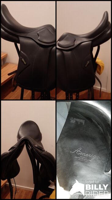 Amerigo Dressursattel, Amerigo  Pinerolo , Emilia Gras, Dressage Saddle, Weinstadt , Image 7