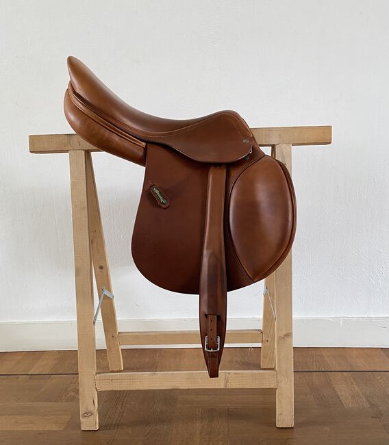 Amerigo HC Largo Springsattel Cognac teak, Amerigo HC Largo, M. S. , Jumping Saddle, Gronau, Image 3