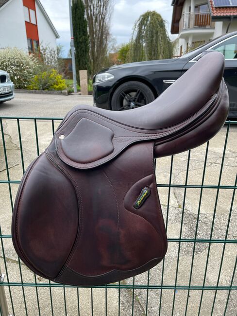 Amerigo Springsattel Pinerolo, Amerigo Pinerolo, Ronja Berauer, Jumping Saddle, Schemmerhofen