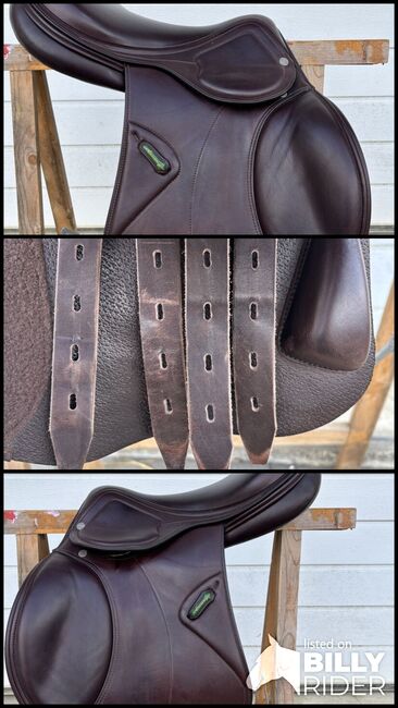 Neuwertiger Amerigo Springsattel, Amerigo Basso, N.Gaum, Jumping Saddle, Neufra, Image 4