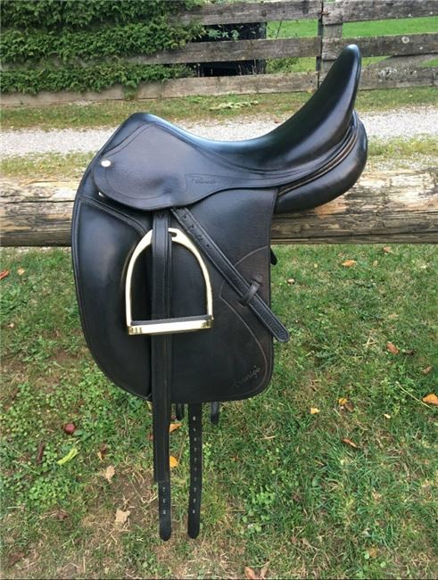 Amerigo Pinerolo 16,5 Dressursattel, Amerigo  Pinerolo, Anna, Dressage Saddle, Image 2