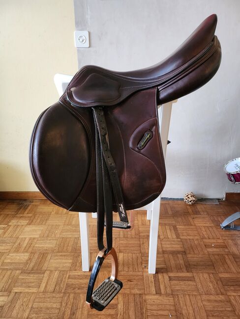 Amerigo Pinerolo Braun, Amerigo, Lena Sibum , Jumping Saddle, Kaisten, Image 7