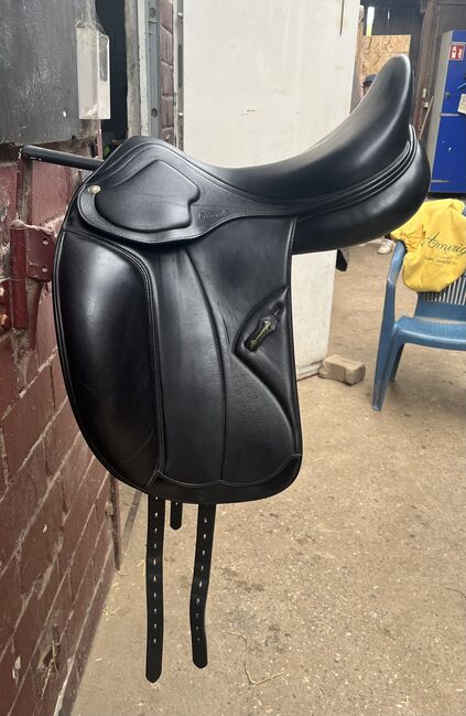 Amerigo Pinerolo Dressursattel zu verkaufen, Amerigo Pinerolo, Stefanie Behringhoff, Dressage Saddle, Mülheim an der Ruhr, Image 11