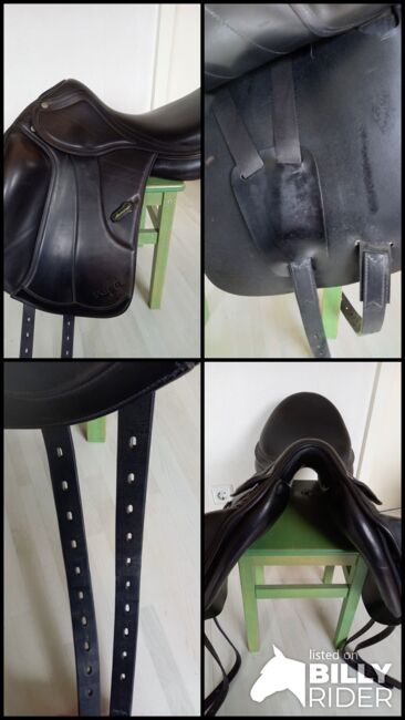 AMERIGO VEGA Dressage Spezial Dressursattel 17" schwarz, Amerigo VEGA Dessage Spezial, SM, Dressage Saddle, Knittlingen, Image 13