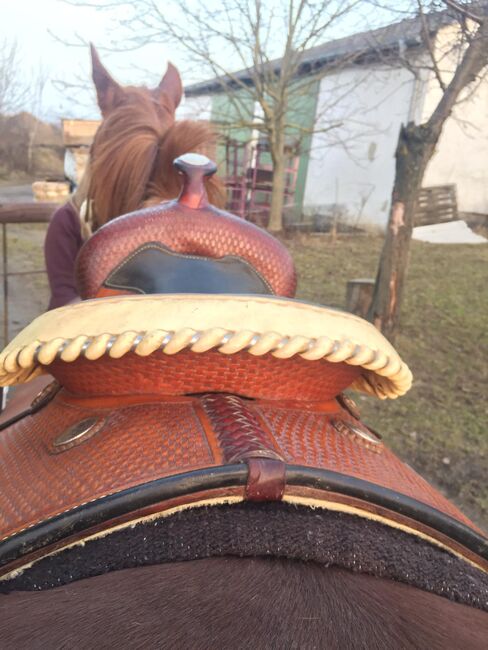 Amerikanischer Western Sattel, NRHA Saddle Smith, Bös Bettina , Western Saddle, Herrnbaumgarten, Image 8