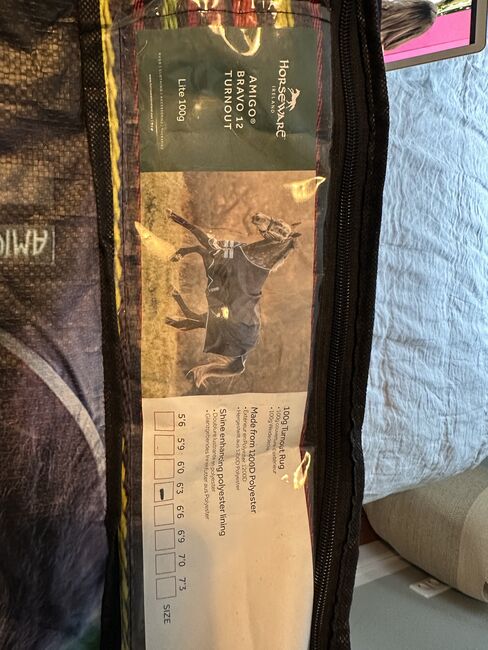 Amigo® Bravo 12 Original Turnout (100g Light) in 140, Horseware Amigo Bravo 12 Original Turnout 100g , Jula, Pferdedecken, Hamburg , Abbildung 3