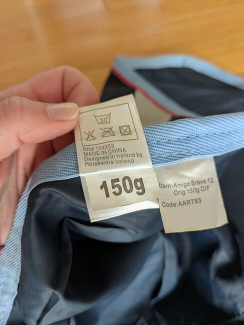 Amigo bravo 12 plus, 155cm 150g, Amigo  Bravo 12 plus, Laura , Pferdedecken, Essen, Abbildung 11