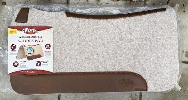 anatomisches Wollfilzpad von Weaver, Weaver Wollfilzpad, Myriam, Western Pads, Heilbronn