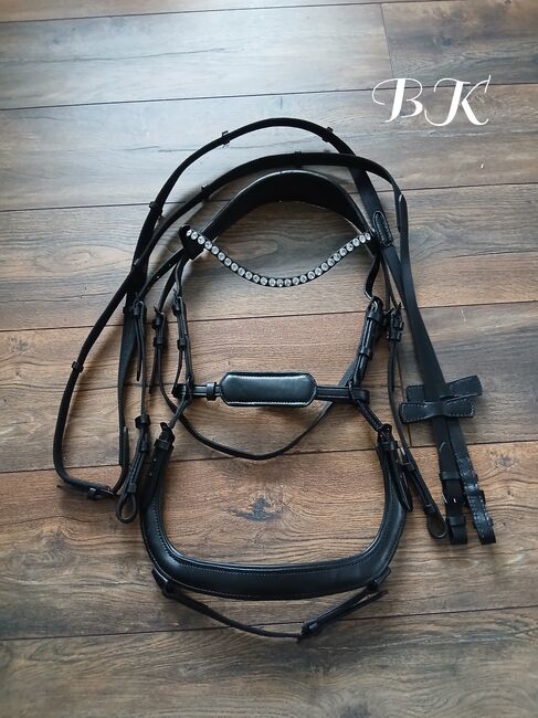 Anatomische Trense, ähnlich Micklem, großes WB/X-Full, Britta, Bridles & Headstalls, Langen