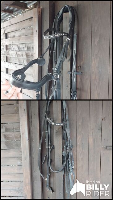 Anatomischgeformte Trense mit Zügel, Caro, Bridles & Headstalls, Barßel, Image 3