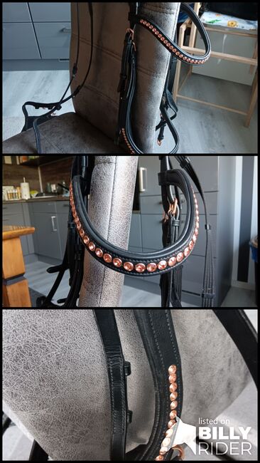 Neuwertige Trense  anatomisch, Horze Micklem , Sosa, Bridles & Headstalls, Ihlow Westerende-Kirchloog, Image 4